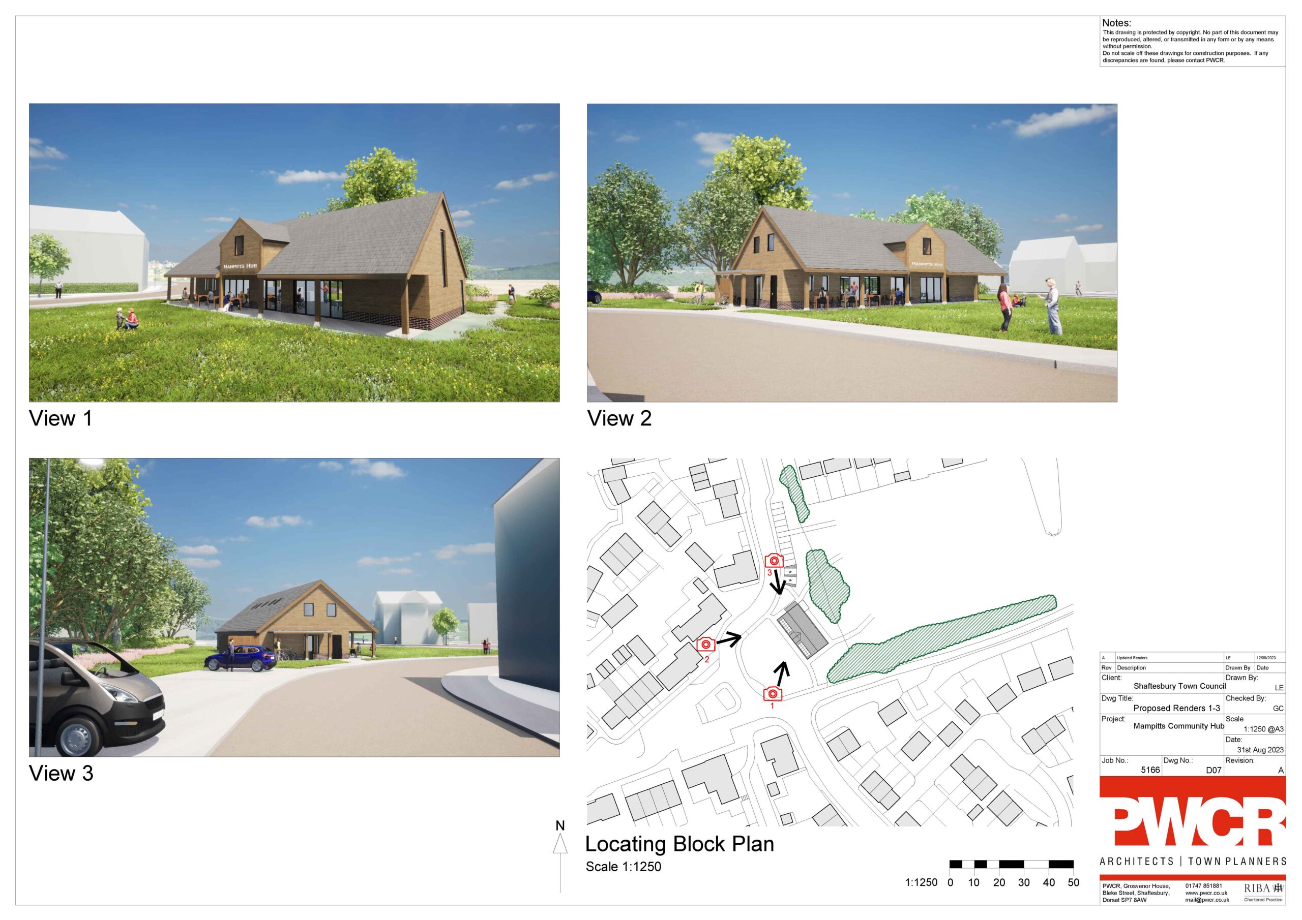 Images of how the Mampitts Green site could look