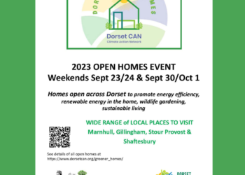 Image of a poster to promote the Open Homes Event