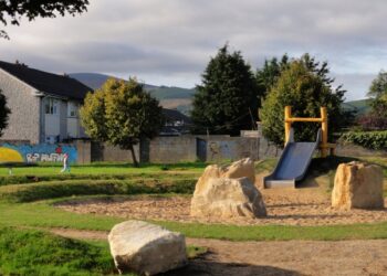 New play equipment 